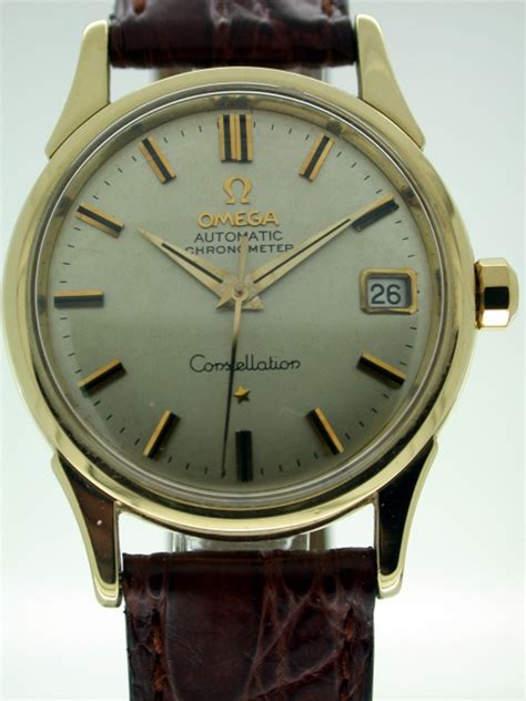 K Solid Yellow Gold Automatic Chronometer Constellation With