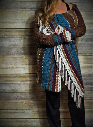 Navajo Blanket Cardigan Crochet Pattern By Stardust Gold Crochet