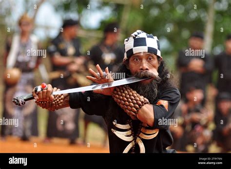 tasikmalaya indonesia november   debus tradition