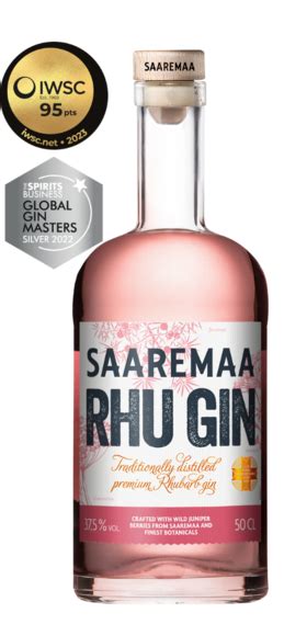 Saaremaa Rhu Rabarber Gin Altia Latvia