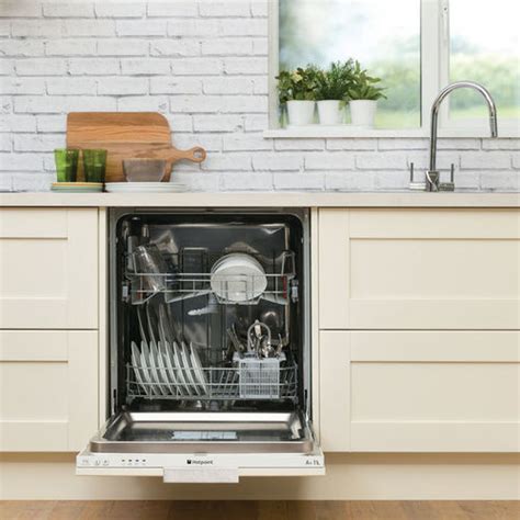 Front Loading Dishwasher LTB 4B019 Hotpoint Home Built In