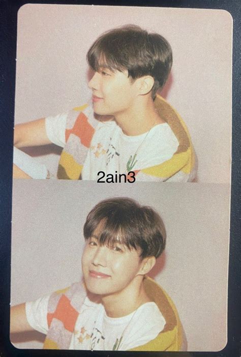 Wts Jhope Jung Hoseok Bts Photocard Map Of The Soul Mots Persona Ver 1