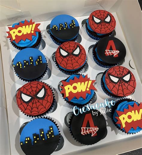 Spider Man Cupcakes Artofit