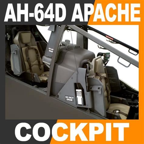 3D Model: Boeing AH-64D Apache Helicopter Cockpit #91430793 ...