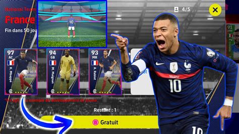 Comment Avoir Mbappe Gratuitement France Efootball Mobile