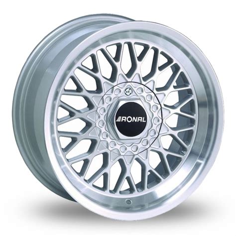 Ronal Ls Silver Polished Alloy Wheels Wheelbase