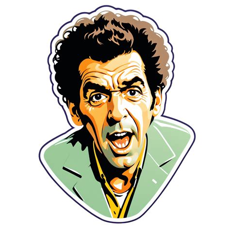 I Made An Ai Sticker Of Cosmo Kramer