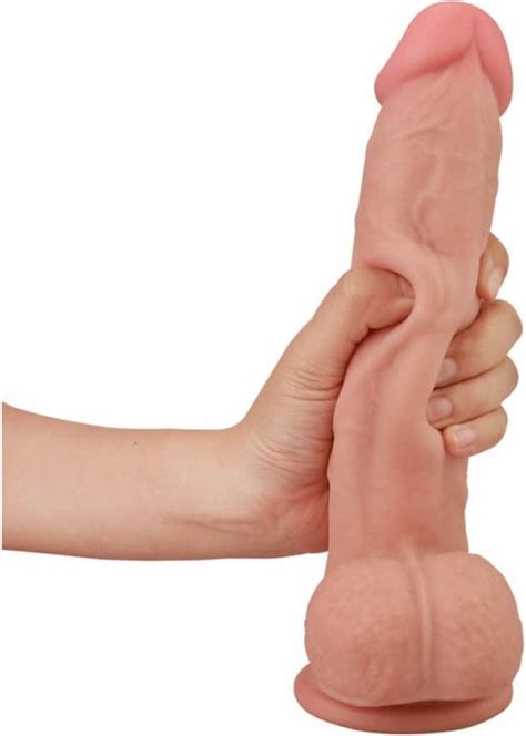 Playmore Realistische Dildo Met Beweegbare Huid Inclusief Zuignap