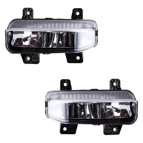 Winjet Cfwj C Driver And Passenger Side Factory Style Led Fog