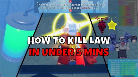 Gpo Best Method To Farm Law Easy In Under Mins Youtube