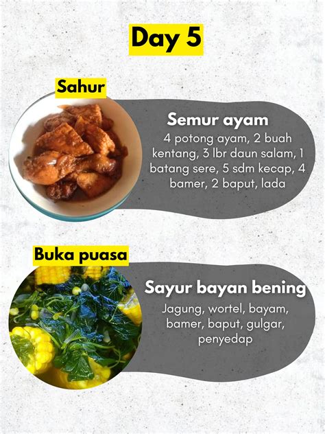 Cacat Menu Diet Saat Puasa Sahur Buka Puasa Galeri Diposting Oleh