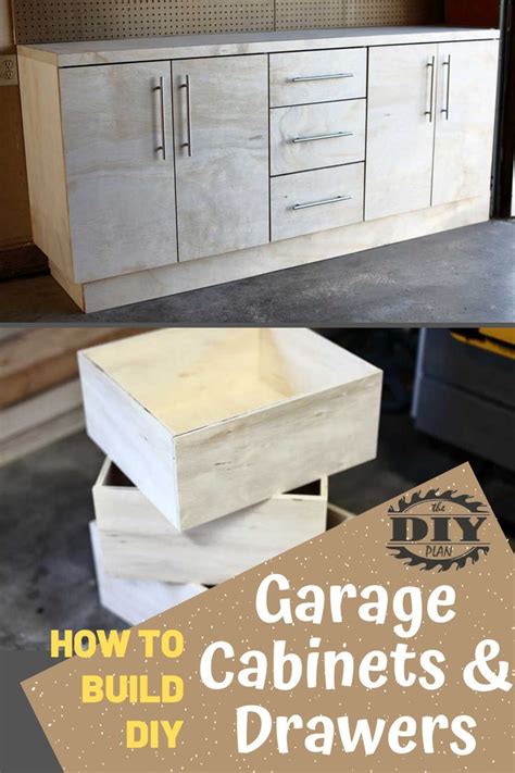 How To Build Diy Garage Cabinets And Drawers Artofit