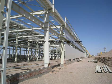 Prefabricated Light Steel Structure Fabrication Workshop Kxd Ssw