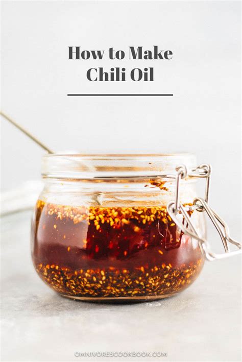 Simple Chili Oil Recipe Sale