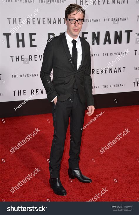 Actor Joshua Burge Los Angeles Premiere Stock Photo