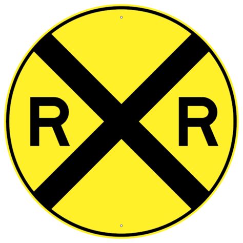 MUTCD RAILROAD CROSSING - Reidler Railroad Graphics