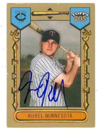 Jason Kubel Autographed Baseball Card Topps Baseball Card T