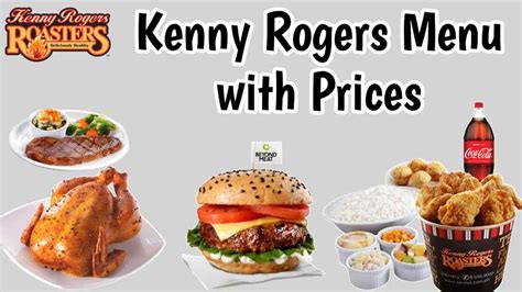 Kenny Rogers Menu with Price List 2025 Philippines [UPDATED]