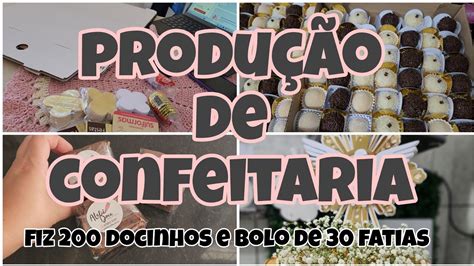 Rotina De Confeiteira Fazendo Doces E Bolo De Encomenda Doce