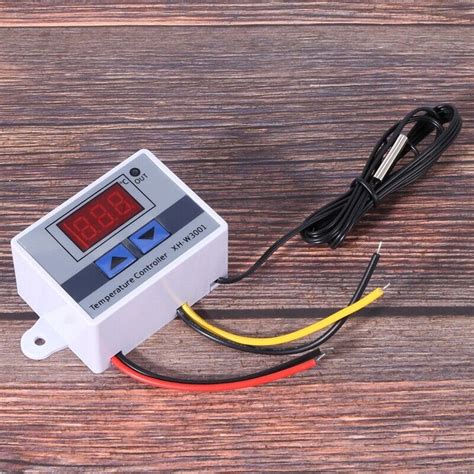 220V Digital LED Temperature Controller 10A Thermostat Control Switch