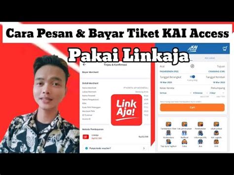 Cara Pesan Dan Bayar KAI Access Lewat Linkaja Terbaru 2023 YouTube