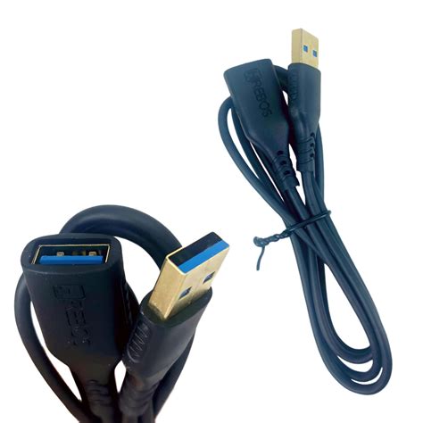 Cabo Extensor USB Macho e Fêmea 1 Metro Hrebos CB 38 Importados NAVI