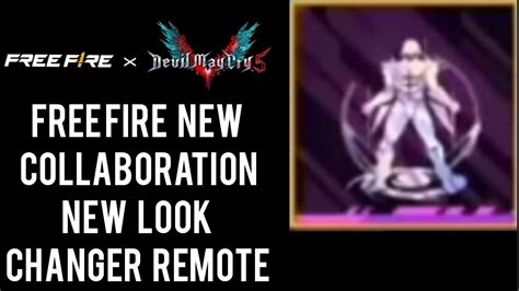 Free Fire New Collar Ration New Look Changer Emote YouTube