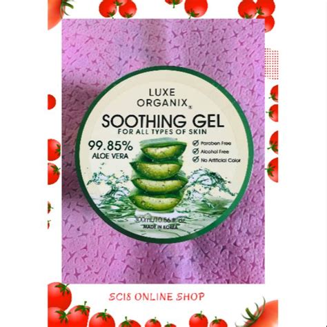 Luxe Organic Soothing Gel Shopee Philippines