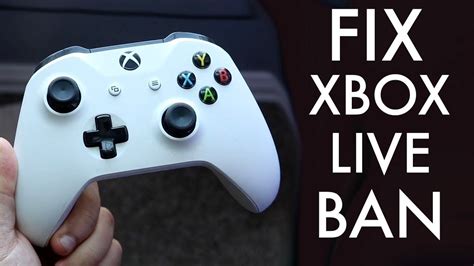 How To Fix Ban On Xbox Live Youtube