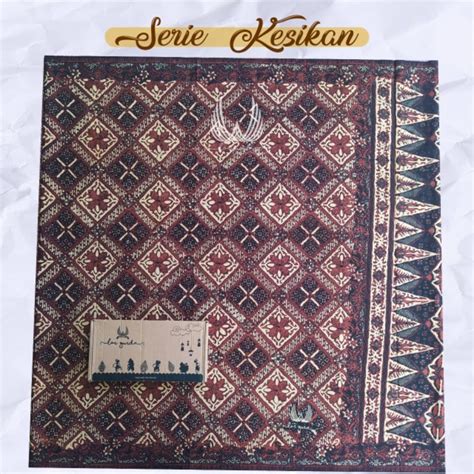 Jual Sarung Batik Largurda Serie Kesikan Motif Kotak Tambal Shopee