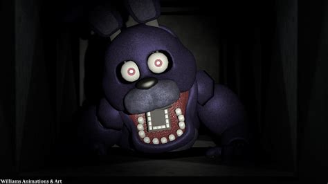 Sfm Render Fnaf 1 Bonnie In Vent Rfivenightsatfreddys