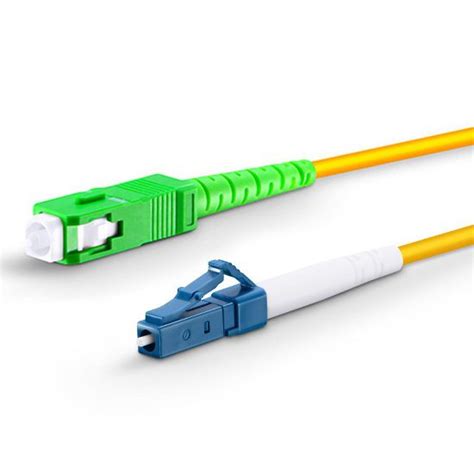 Lc Upc To Sc Apc Simplex 1m Single Mode Os2 2 0mm Fiber Optic Patch Cable Buy Optical