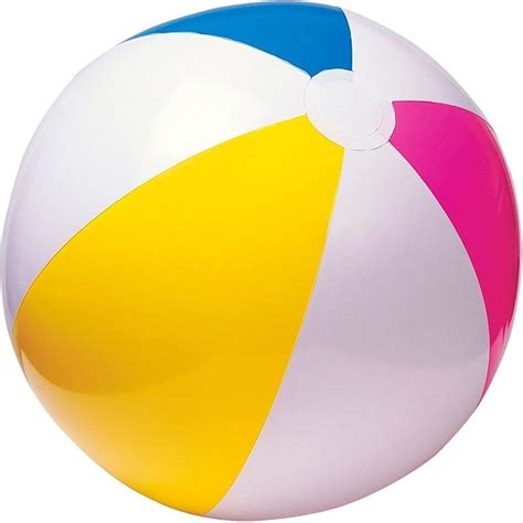 Ballon De Plage Glossy Cm Multicolore Intex La Redoute