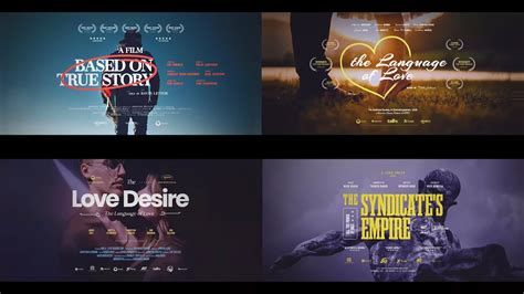 Cinematic Typography Titles After Effects Template Aetemplates