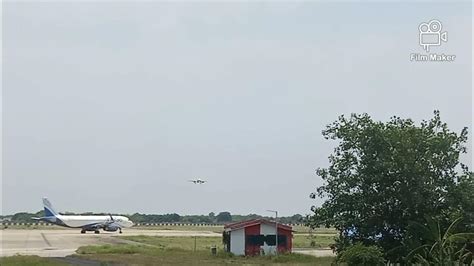 airoplane landing in babatpur airport Varanasi.lal bahadur shastri ...