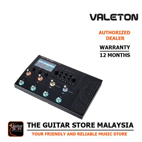 Valeton GP 200 Multi Effect Simulator Processor The Guitar Store