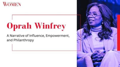 Oprah Winfrey: A Narrative of Influence, Empowerment, and Philanthropy - The Corporate Women