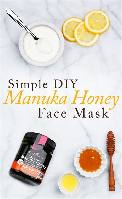 Diy Raw Beechwood Honey Mask Manuka Honey Face Mask Manuka Honey