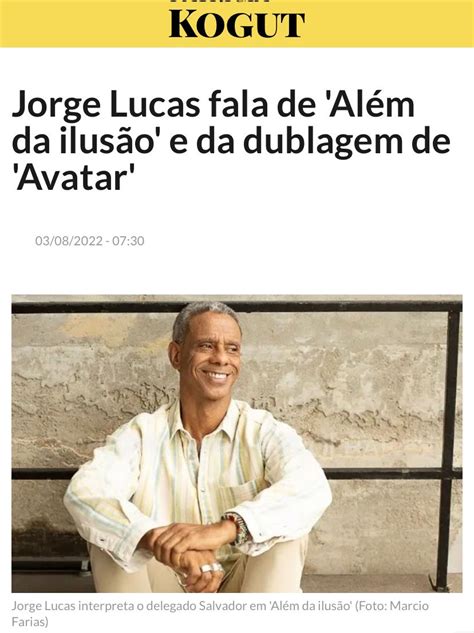 Jorge Lucas Patr Cia Kogut Jornal O Globo Marcio Damasceno