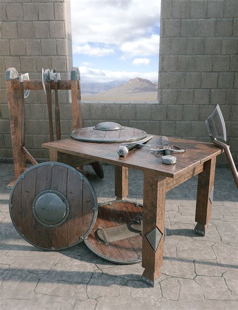 Gladiator Weapons | Daz 3D