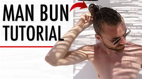 MAN BUN Tutorial MAN BUN Binden In 4 EASY STEPS YouTube