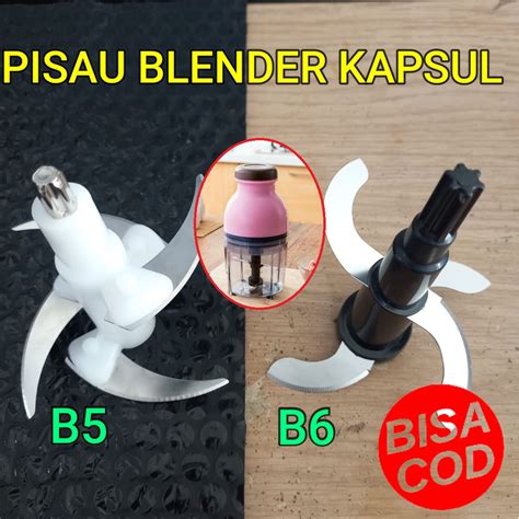 Jual Pisau Blender Kapsul Tajam Kuat Cutter Blade Quatre Sparepart