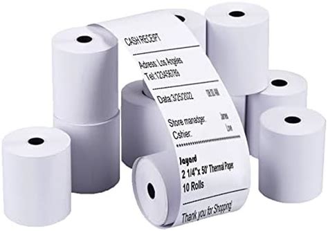 Amazon Jayard Inch Ft Thermal Paper Rolls For Credit Card