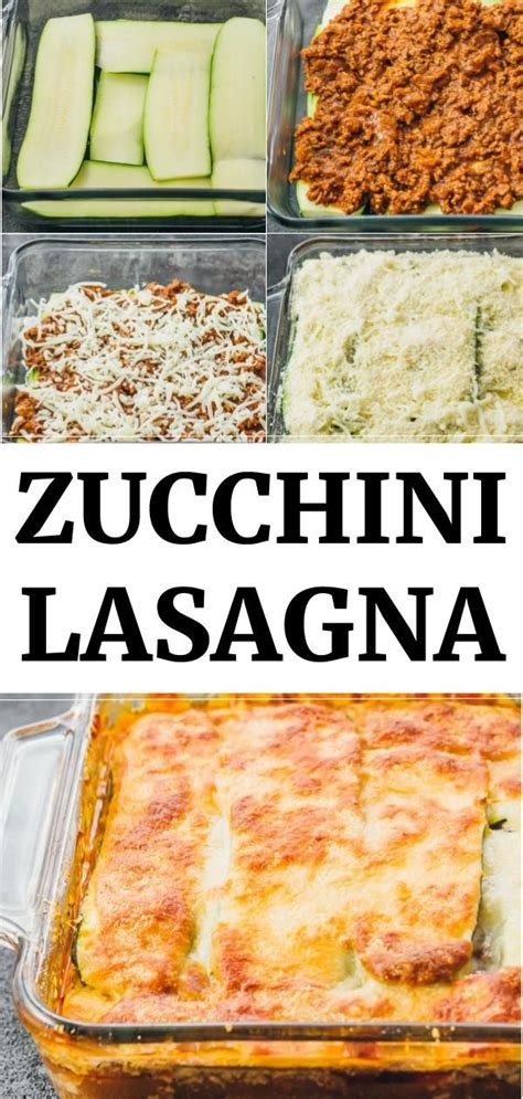 Keto Zucchini Lasagna Recipe Artofit