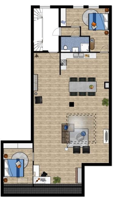 Plattegrond Prinsengang Impressie Engelsing Beleggingen