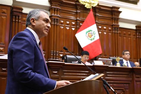 Renuncia Del Ministro Del Interior De Perú Tras Moción De Censura