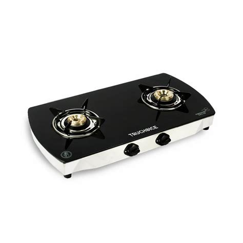 Truchoice Oval 2 Burner Glass Top Gas Stove For Kitchen At Rs 1800 In New Delhi