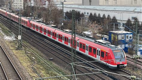 430 052 als Baustellenlinie S12 in Stuttgart Untertürkheim YouTube