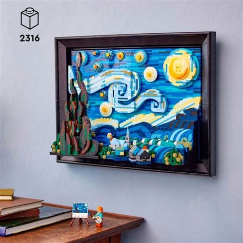 Lego Ideas Vincent Van Gogh La Nuit Toil E Jouets De Construction