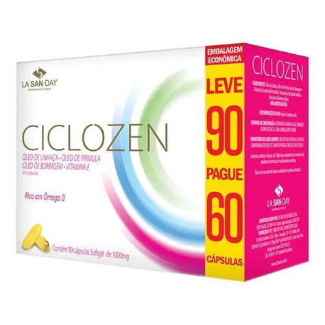 Ciclozen 90 Dias Contra Sintomas Menopausa Tpm Menoaliv Submarino